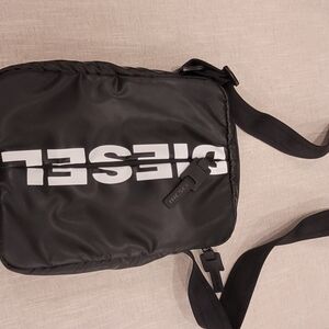 Diesel Black Crossbody Bag